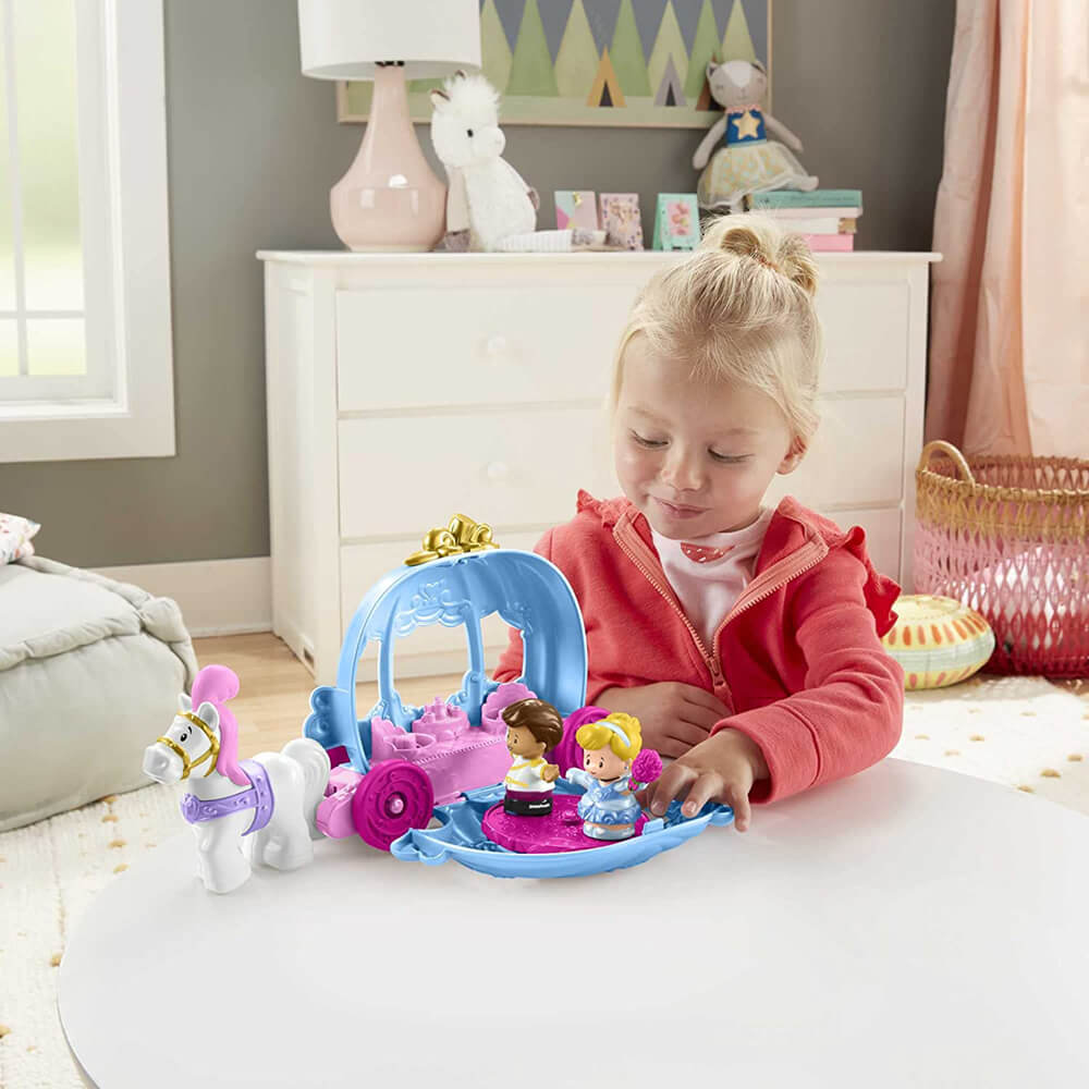 Little People Disney Princess Cinderella's Dancing Carriage Playset