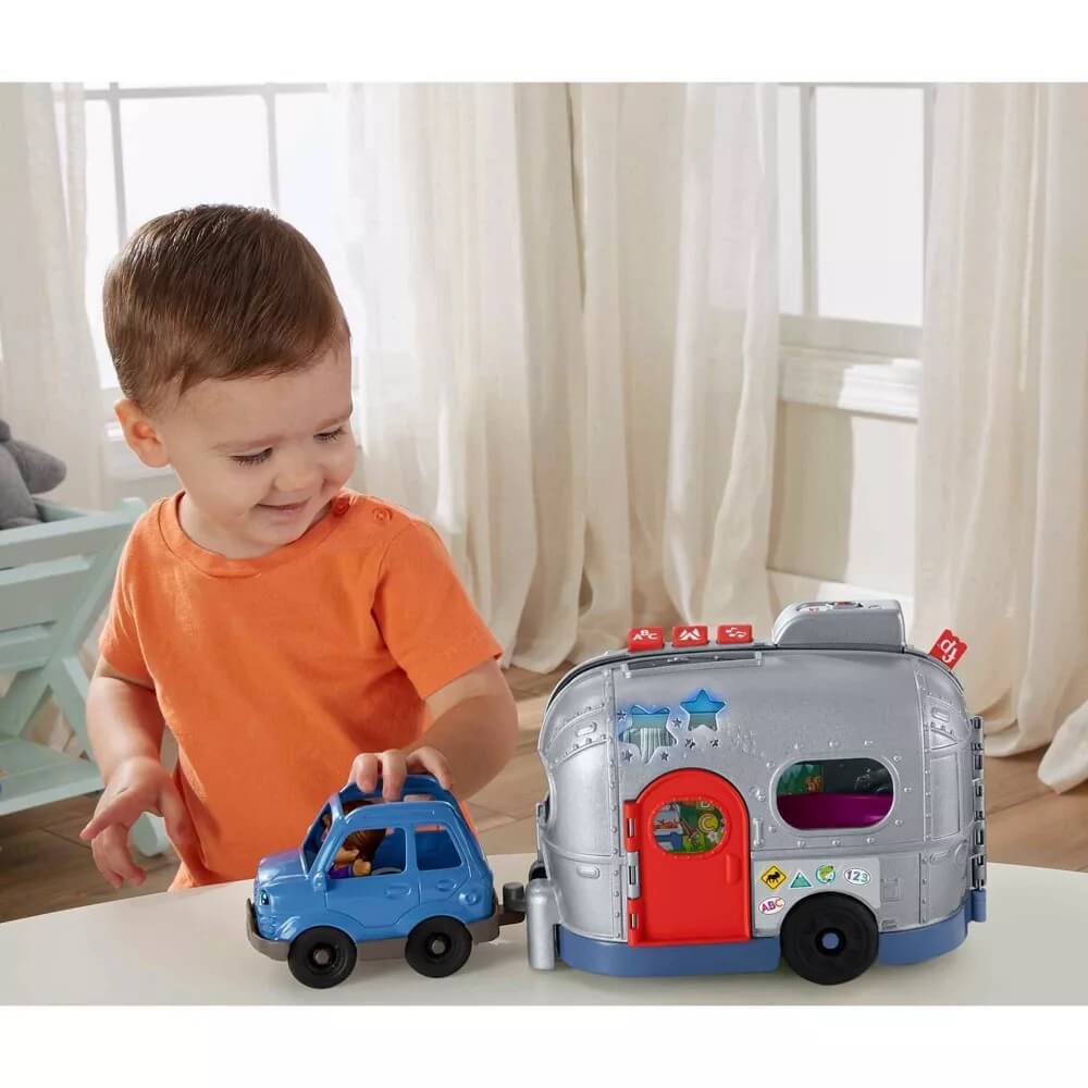 Little People Light-Up Learning Camper Playset