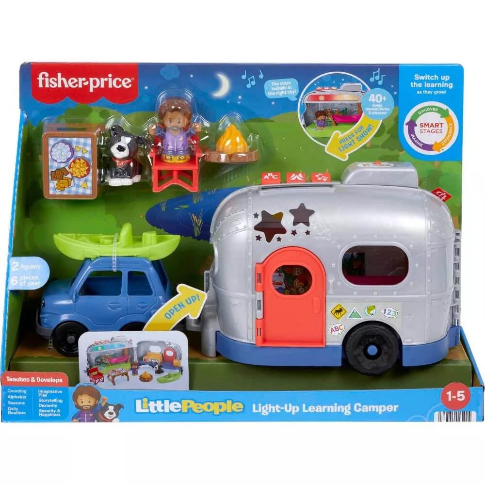 Little People Light-Up Learning Camper Playset