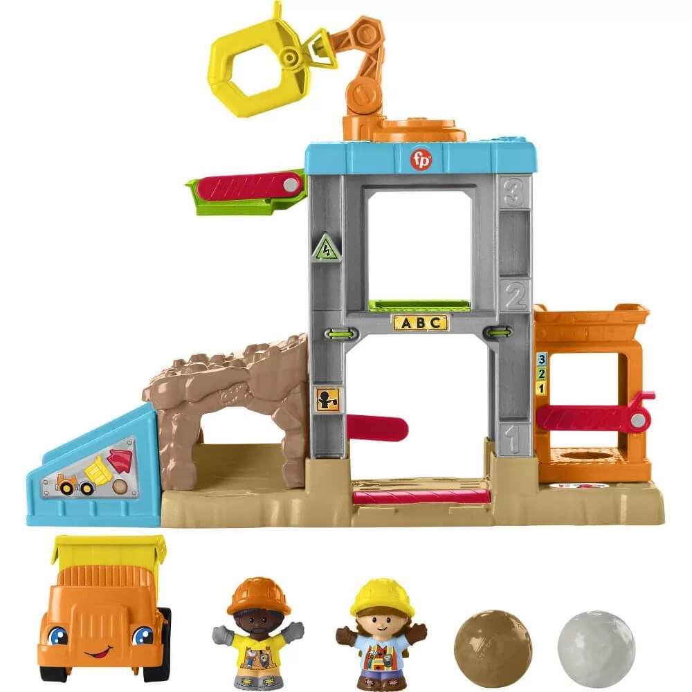 Little People Load Up ‘n Learn Construction Site Playset