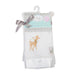 Lulujo Cotton Security Blankets Little Fawn 2pk