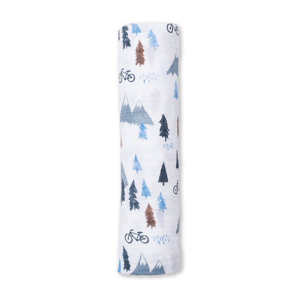 Lulujo Cotton Swaddle Mountain Top