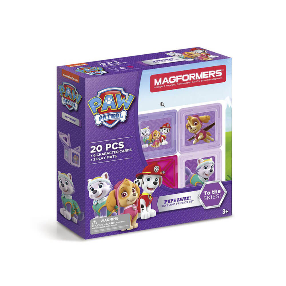 Magformers Paw Patrol 20 Piece Pups Away! Set