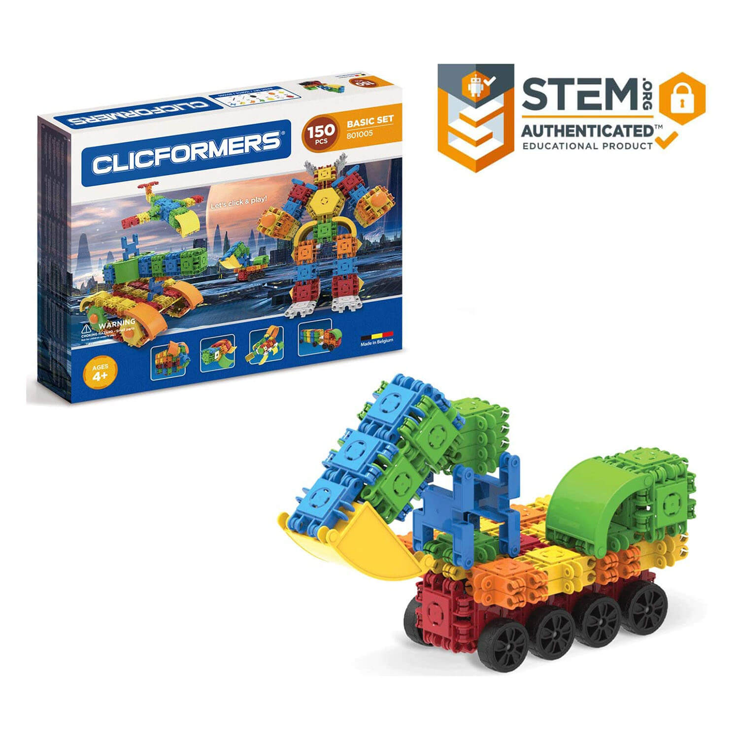 Clickformers Basic Set 150 Piece