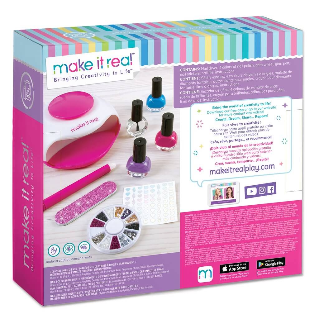 Make It Real Glitter Dream Nail Spa