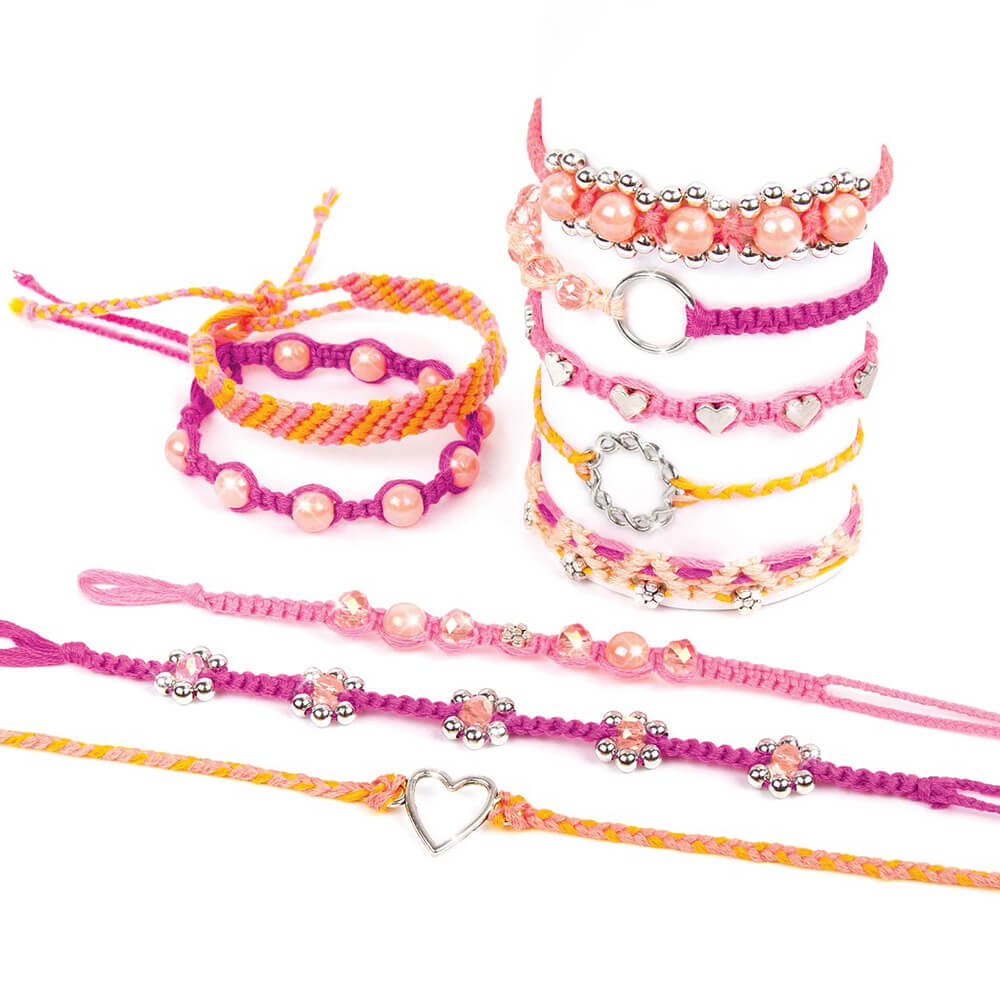 Make It Real Macrame Friendship Bracelets Set