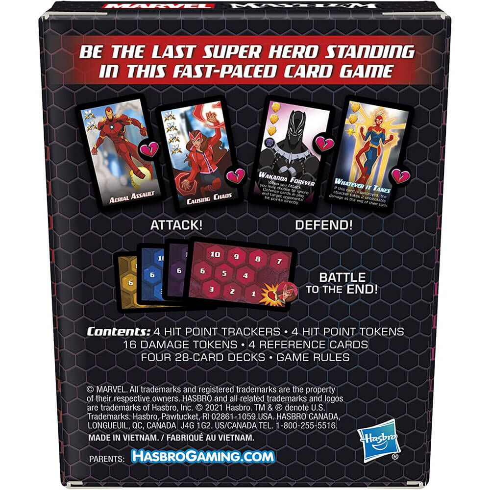 Marvel Mayhem Card Game