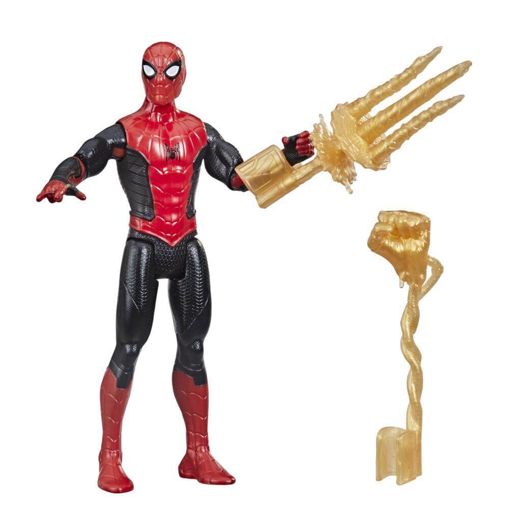 Marvel Spider-Man Mystery Web Gear Black and Red Suit Spider-Man 6 Inch Figure