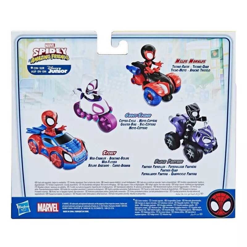 Marvel Spidey and His Amazing Friends Ghost-Spider and Copter-Cycle