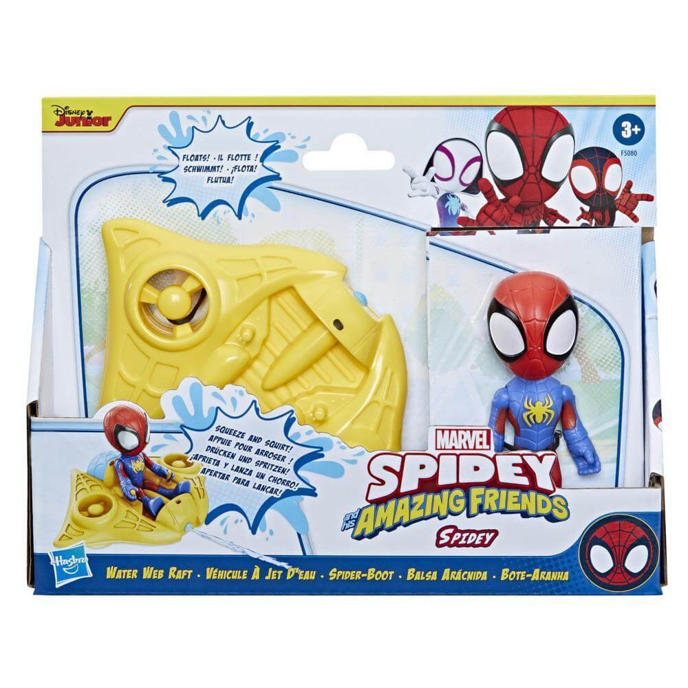 Marvel Spidey and His Amazing Friends Spidey Water Web Raft with Figure