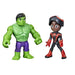 Marvel Spidey & His Amazing Friends Hero Reveal: Miles Morales & Hulk