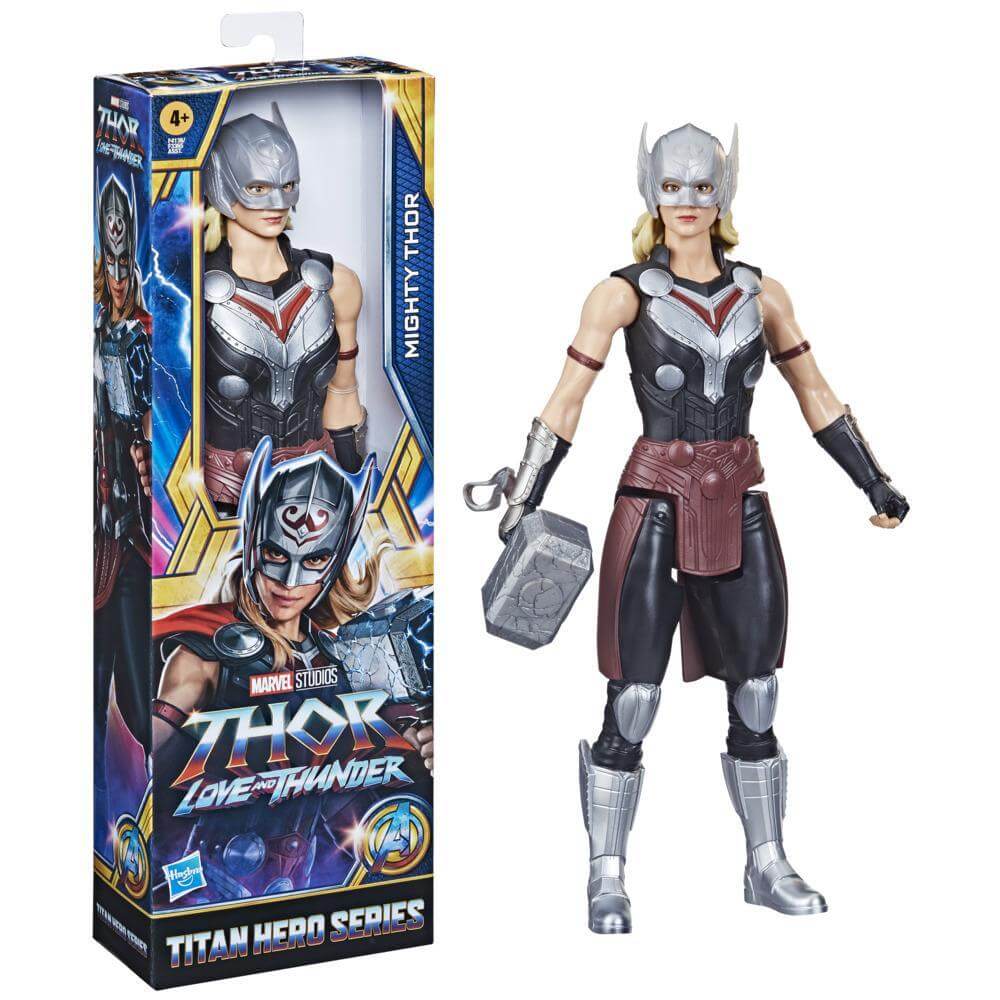 Marvel Thor Love and Thunder Titan Hero Series Mighty Thor Figure