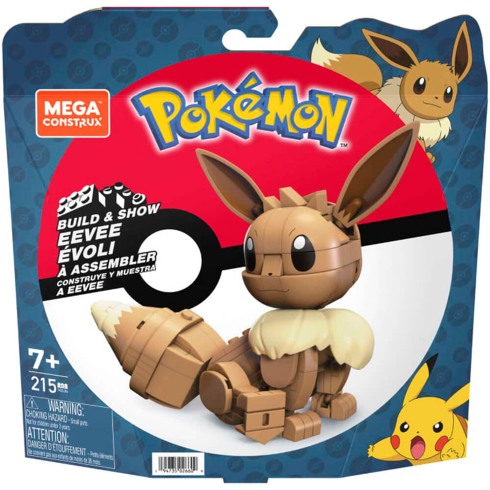 Mega Construx Build & Show Pokemon Eevee Set