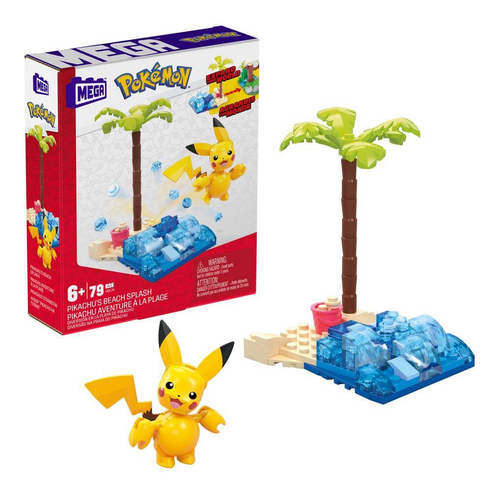 MEGA Construx Pokémon Pikachu's Beach Splash