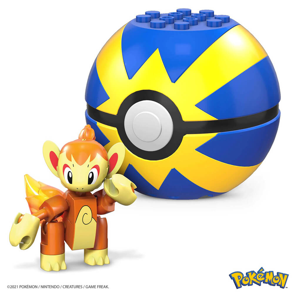 Mega Construx Series 15 Chimchar Pokeball