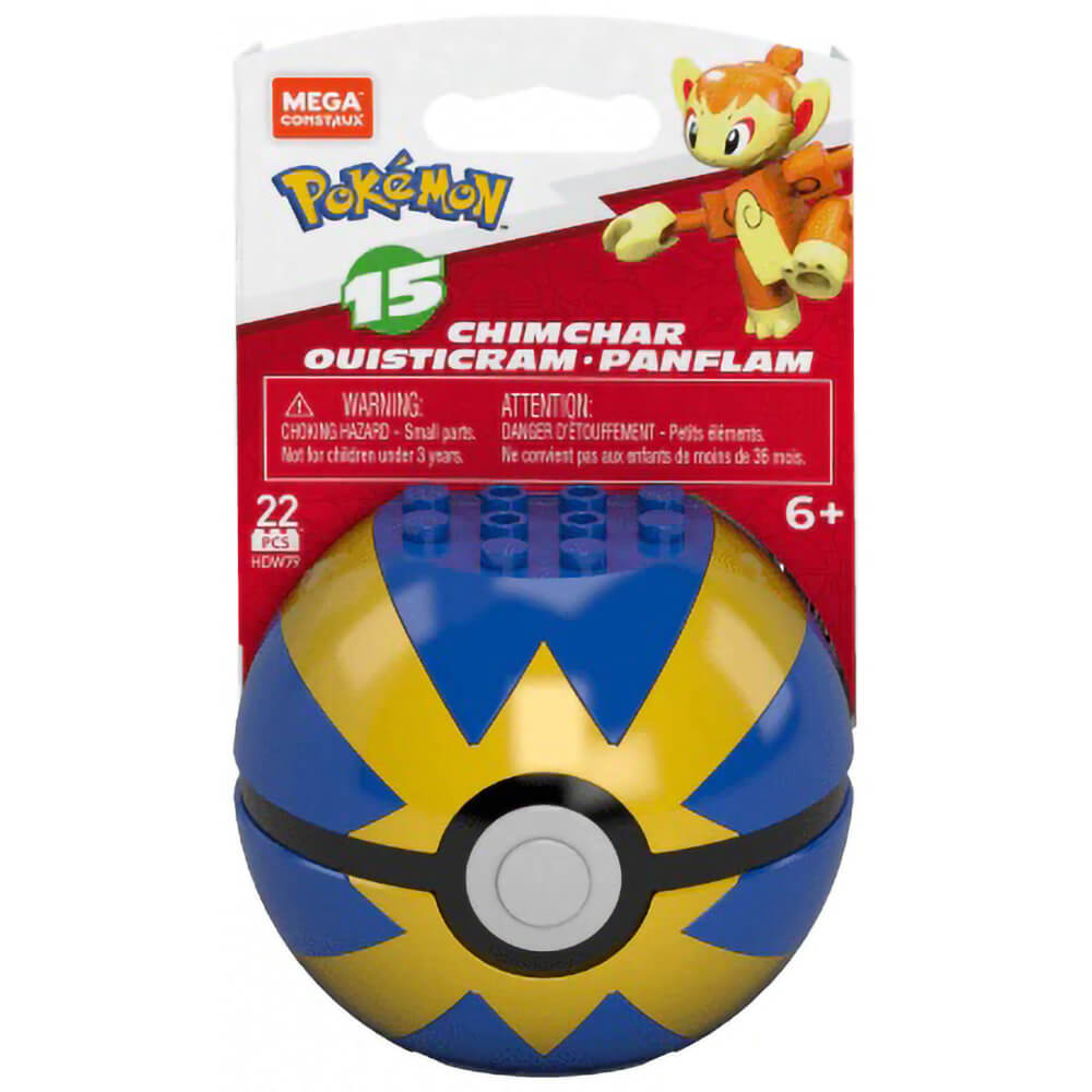 Mega Construx Series 15 Chimchar Pokeball