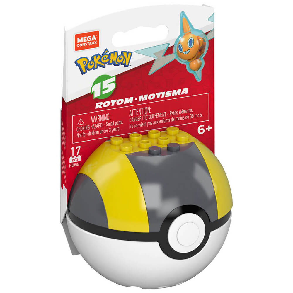 Mega Construx Series 15 Rotom Pokeball