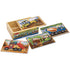 Melissa and Doug Construction 4-in-1 Jigsaw Puzzles with Storage Box