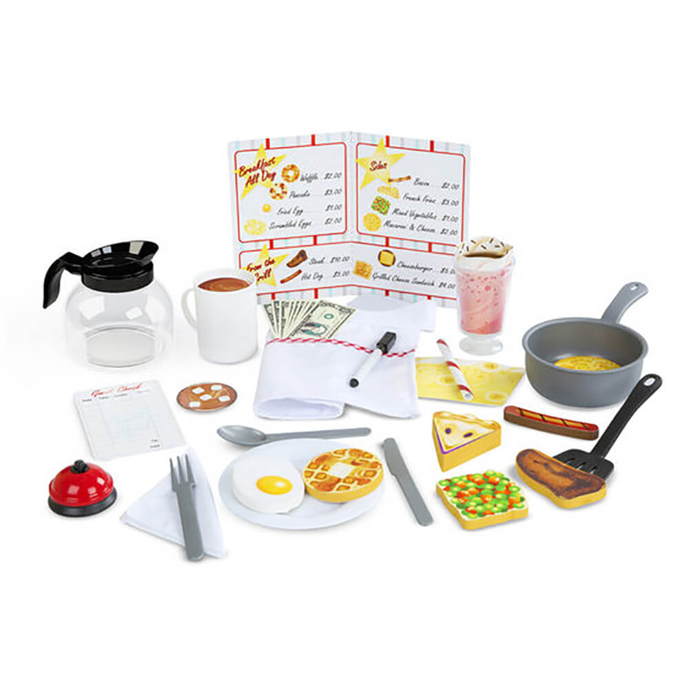 Melissa & Doug Star Diner Restaurant Play Set