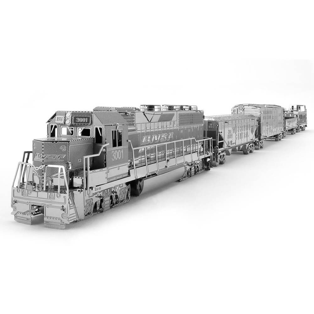 Metal Earth Freight Train Set Box Gift Set