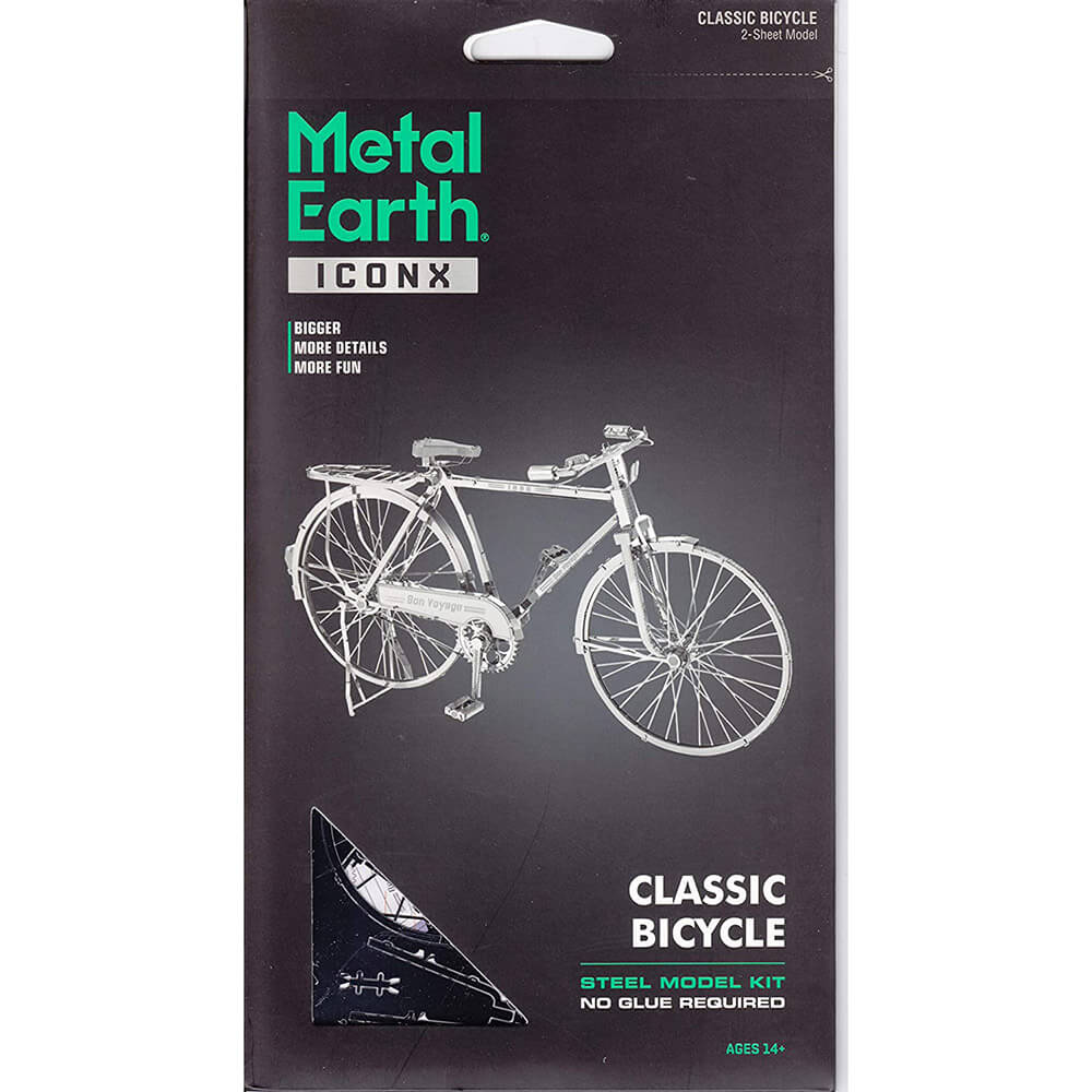 Metal Earth Iconx Classic Bicycle 2 Sheet Metal Model Kit