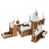 Metal Earth Iconx Harry Potter Hogwarts in Snow 4 Sheet  Model