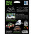 Metal Earth USPS LLV Mail Truck 2 Sheet Metal Model Kit