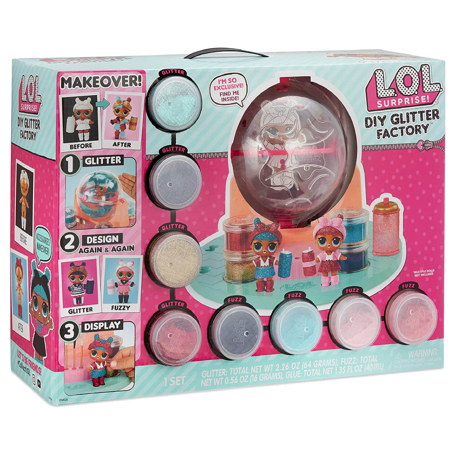 L.O.L. Surprise DIY Glitter Factory