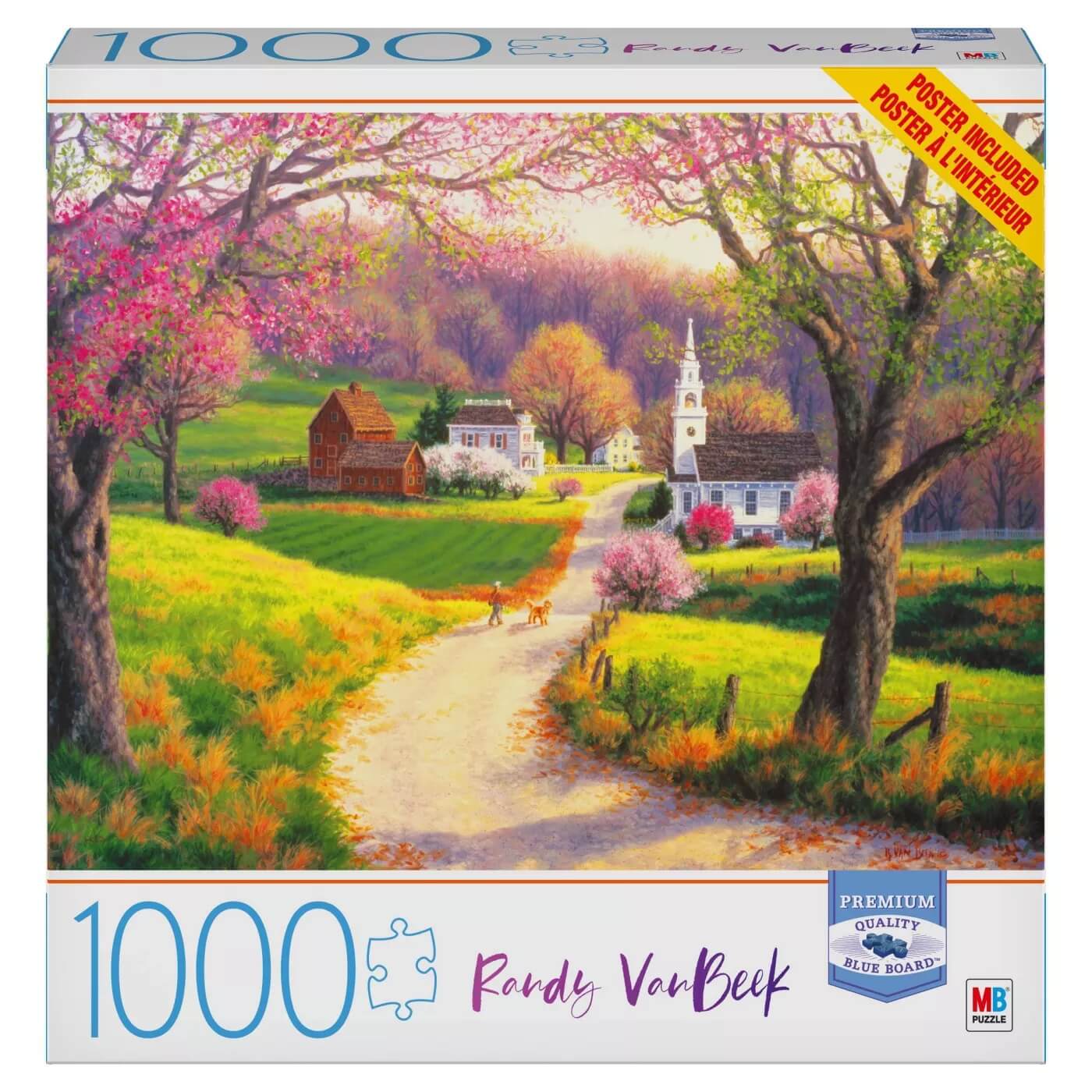 Milton Bradley April Morning 1000 Piece Puzzle