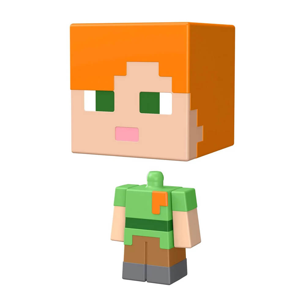 Minecraft Mob Head Mini Alex Figure