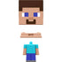 Minecraft Mob Head Mini Steve Figure