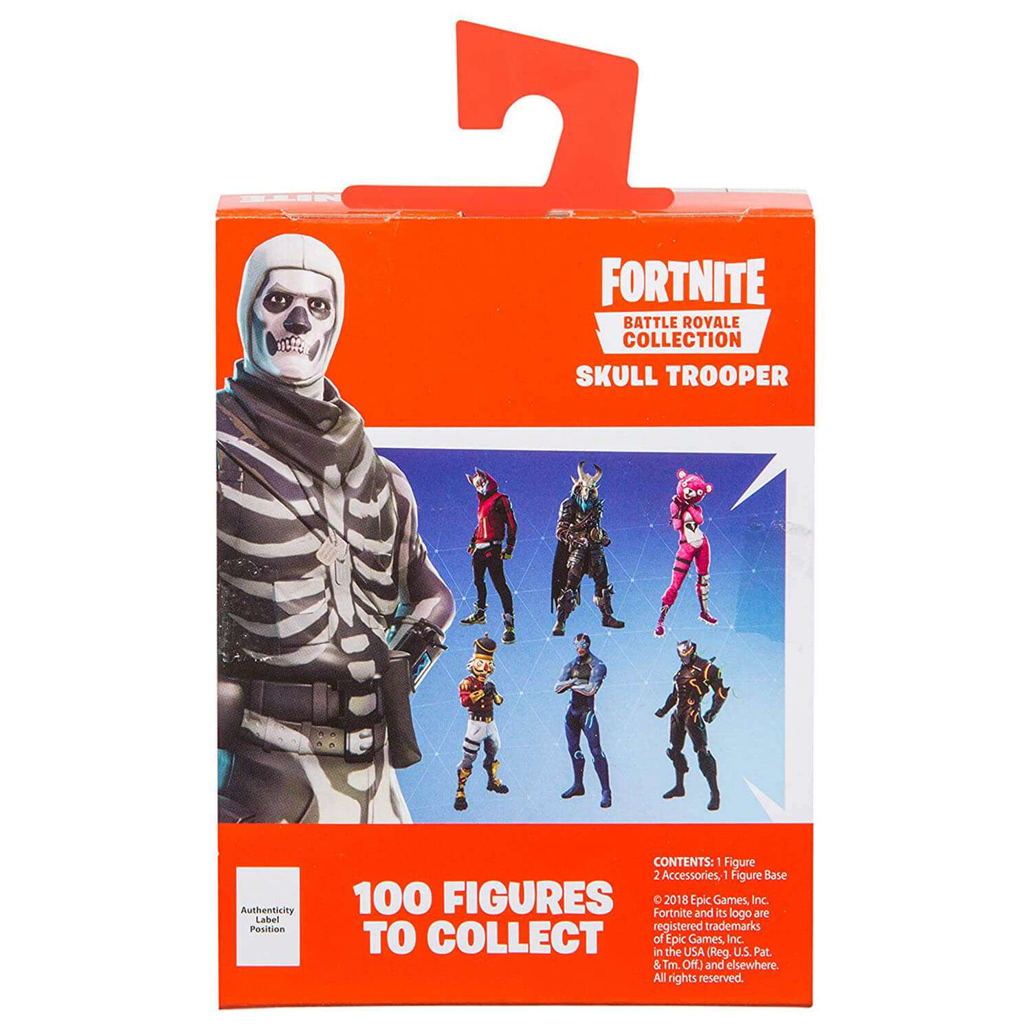 Front view of the Fortnite Solo Figure Pack package.