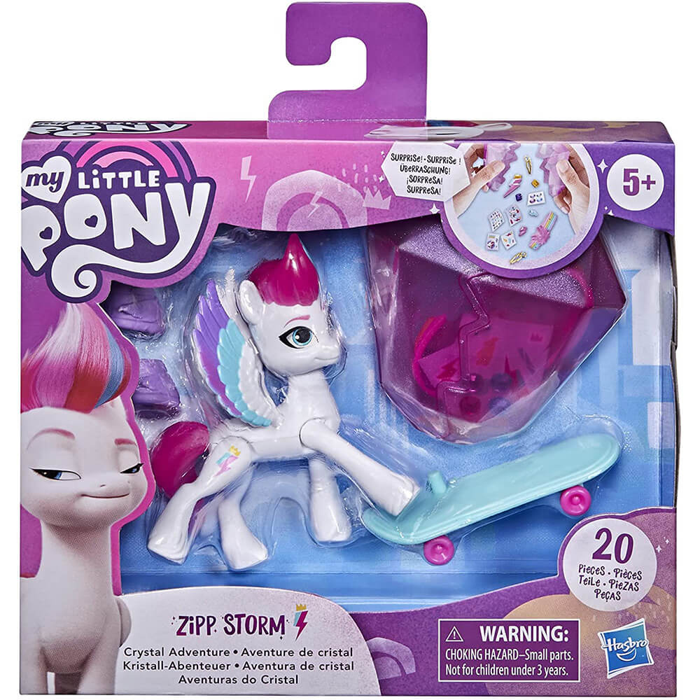 My Little Pony: A New Generation Movie Crystal Adventure Zipp Storm Figure