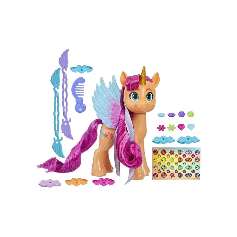 My Little Pony: Make Your Mark Ribbon Hairstyles Sunny Starscout 6-Inch Pony