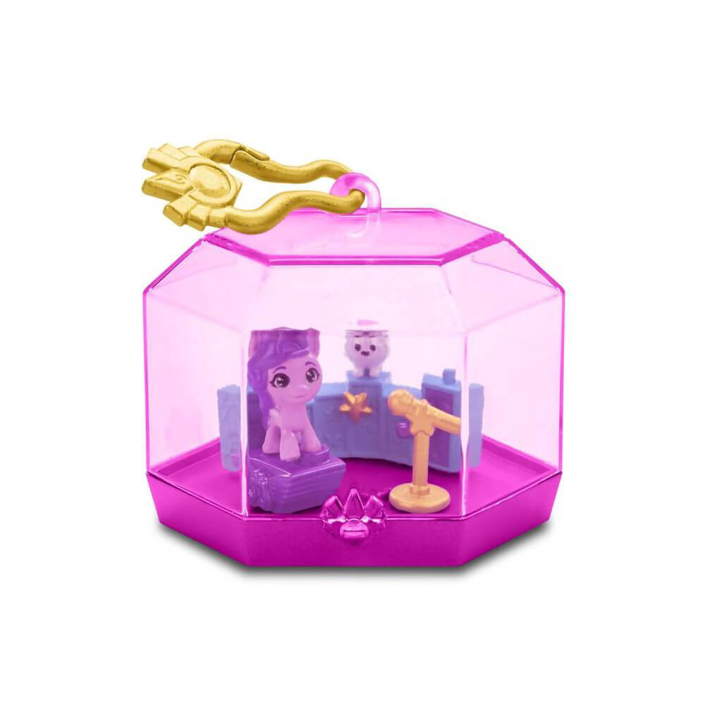 My Little Pony Mini World Magic Crystal Keychain Princess Pipp Petal