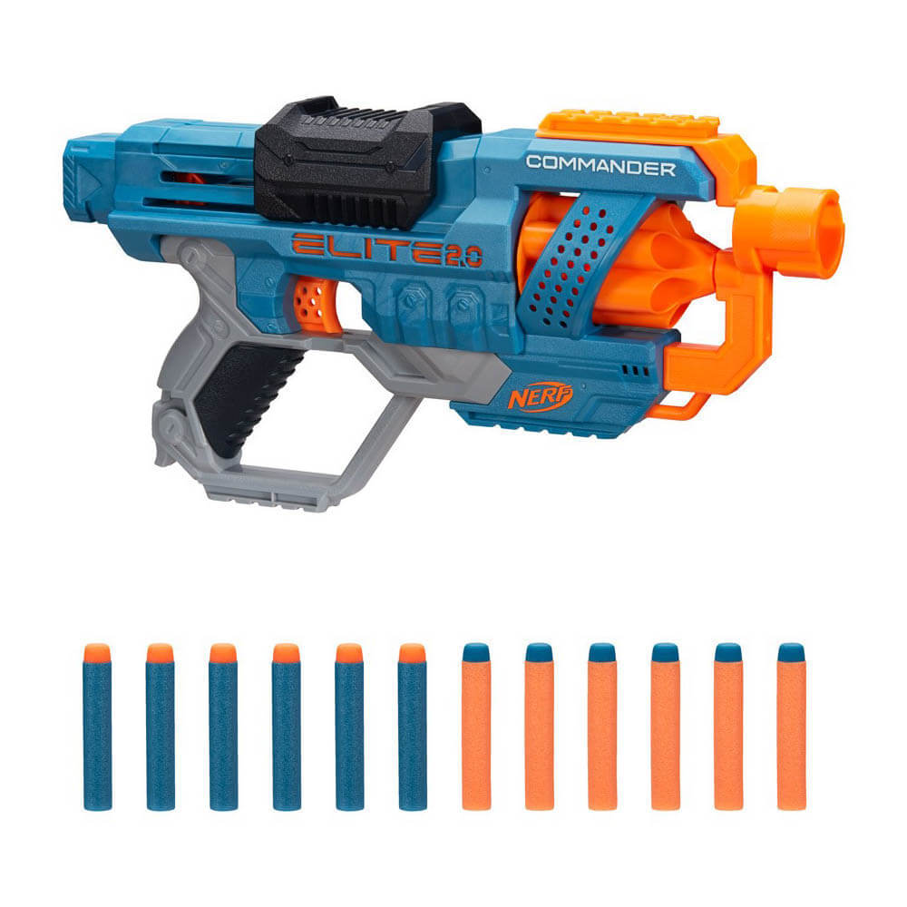 NERF Elite 2.0 Commander RC-6 Blaster