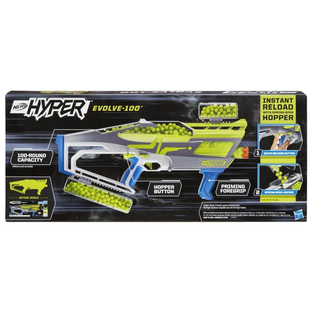 Nerf Hyper Evolve 100 Blaster