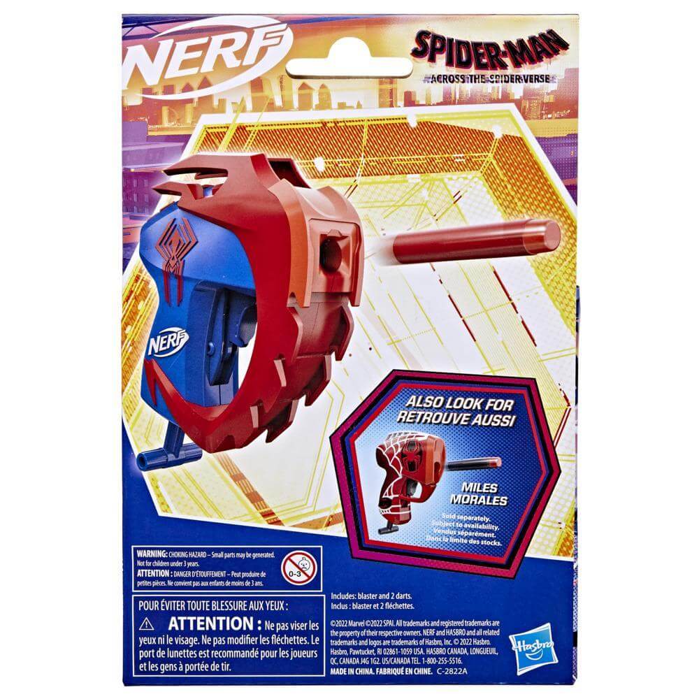 Nerf Spider-Man Across The Spider-Verse, Spider-Man 2099 Dart Blaster