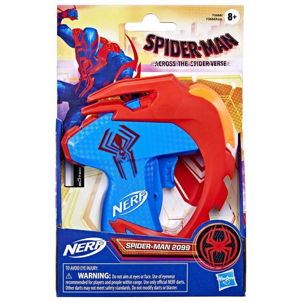 Nerf Spider-Man Across The Spider-Verse, Spider-Man 2099 Dart Blaster