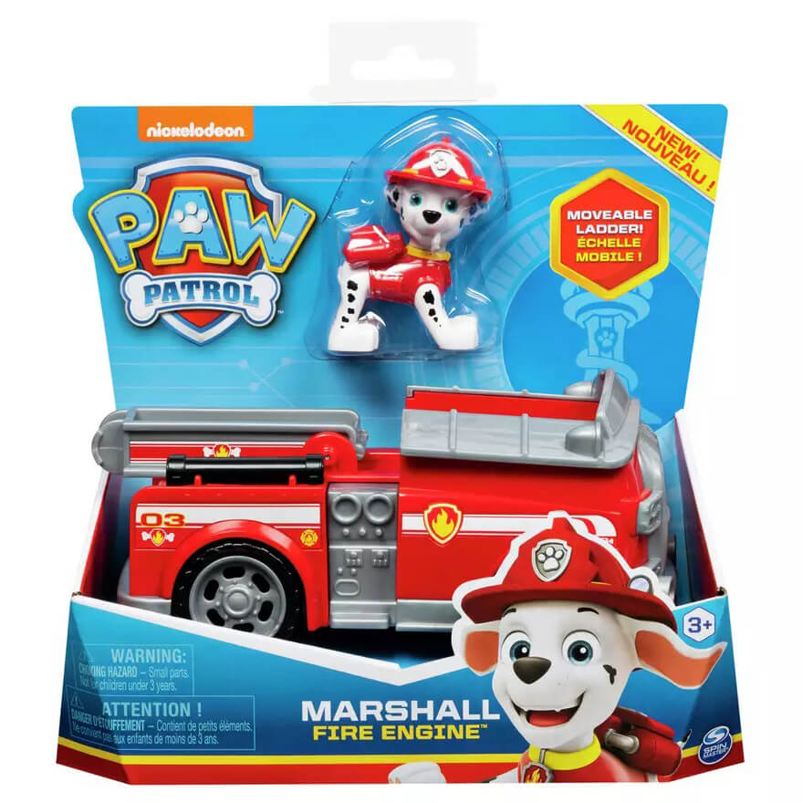 PAW Patrol Marshall Fire Engine Vehicle & Figure Set