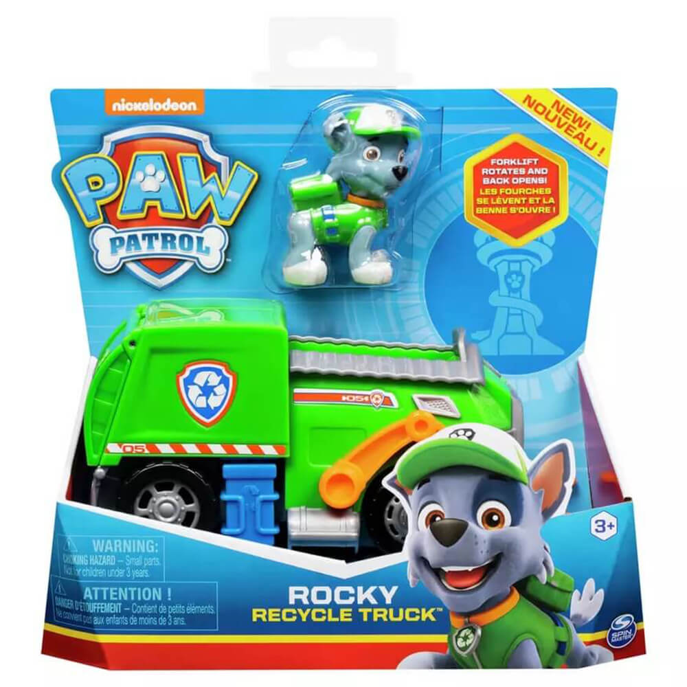 PAW Patrol Rocky Recycle Truck Vehicle and Figure