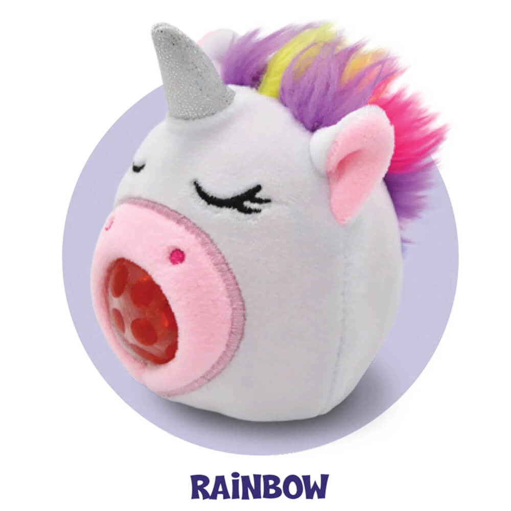 PBJs Rainbow Unicorn Plush Jelly Fidget Toy