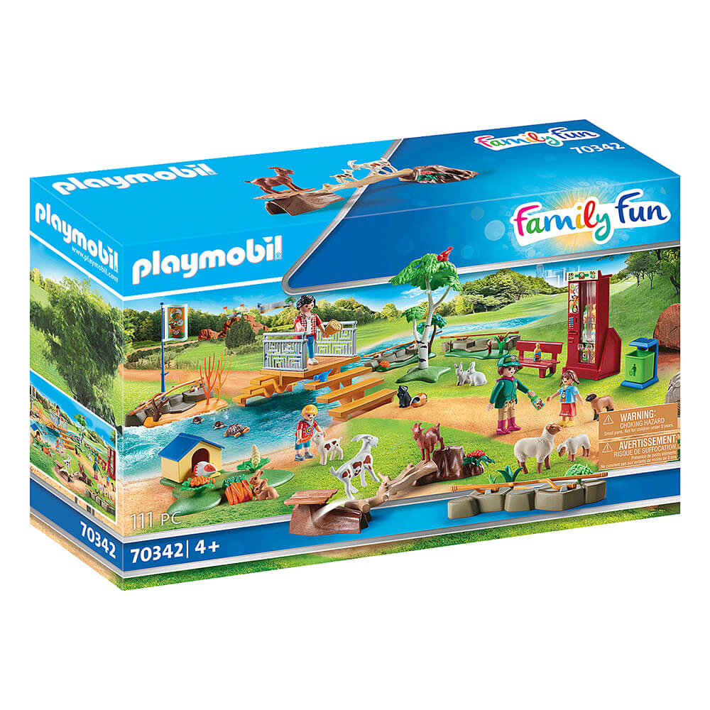 PLAYMOBIL Adventure Zoo Petting Zoo (70342)