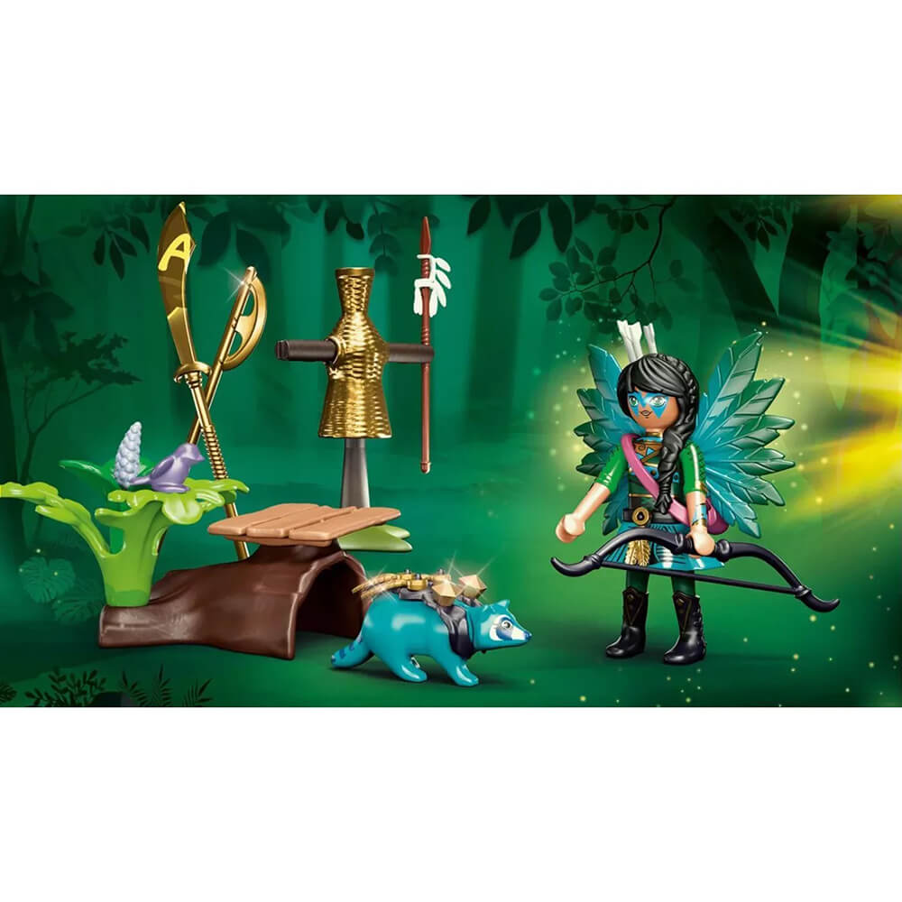 Playmobil Adventures of Ayuma Knight Fairy and Raccoon (70905)