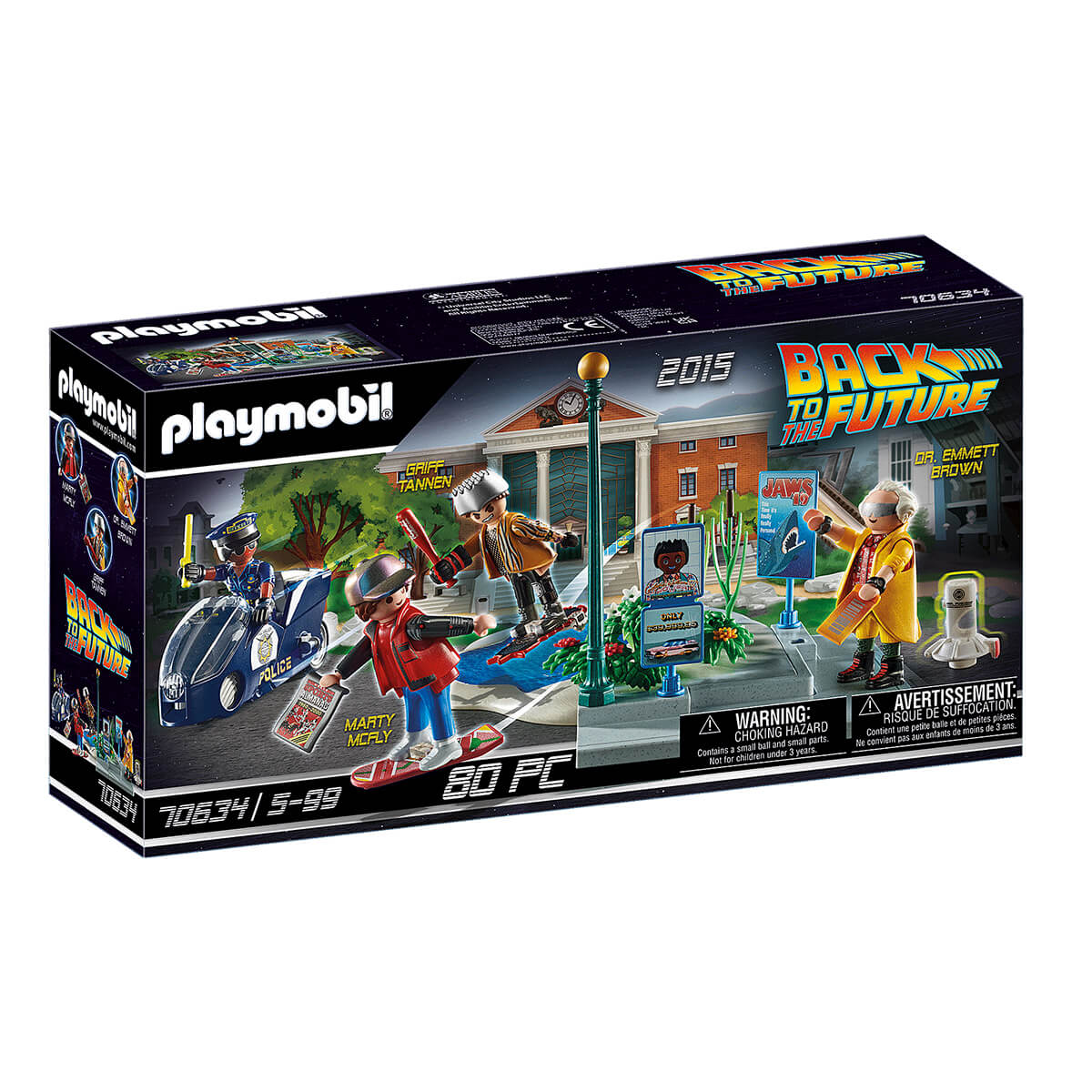 PLAYMOBIL Back to the Future Part II Hoverboard Chase (70634)