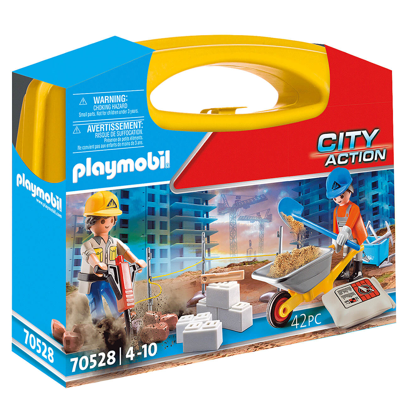 PLAYMOBIL Carry Case Construction Site Carry Case (70528)