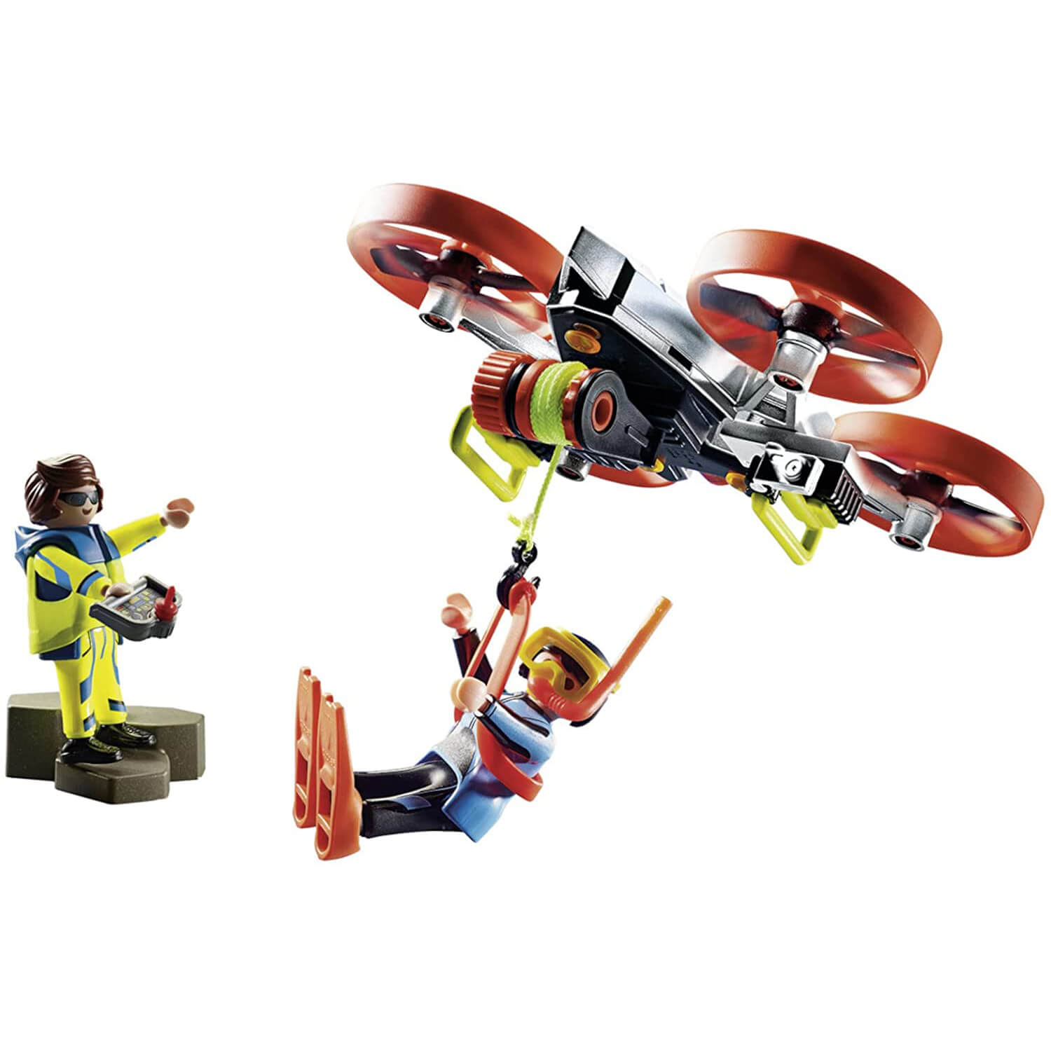 Playmobil City Action Diver Rescue with Drone Set (70143)