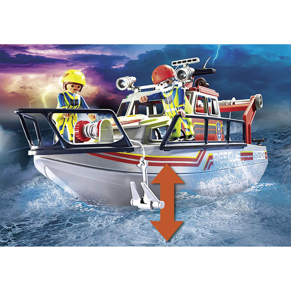 Playmobil City Action Fire Rescue with Personal Watercraft Set (70140)