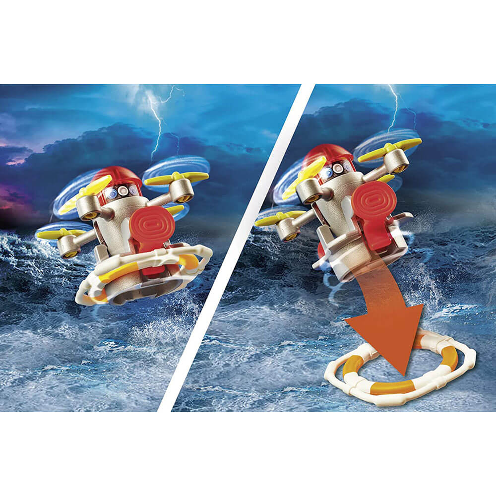 Playmobil City Action Fire Rescue with Personal Watercraft Set (70140)