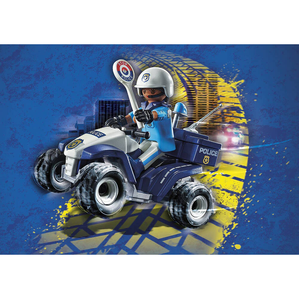 Playmobil City Action Police Quad Promo-Pack Set (71092)